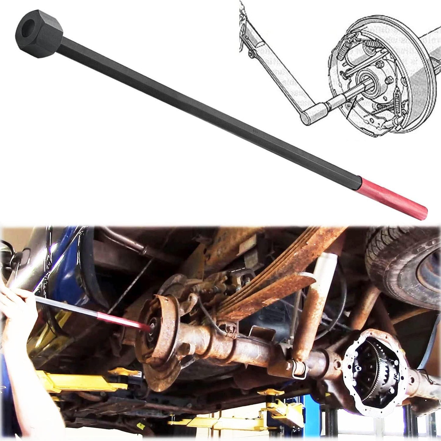 Llave precarga diferencial Chrysler/Dodge 7-1/4 a 9-1/4"