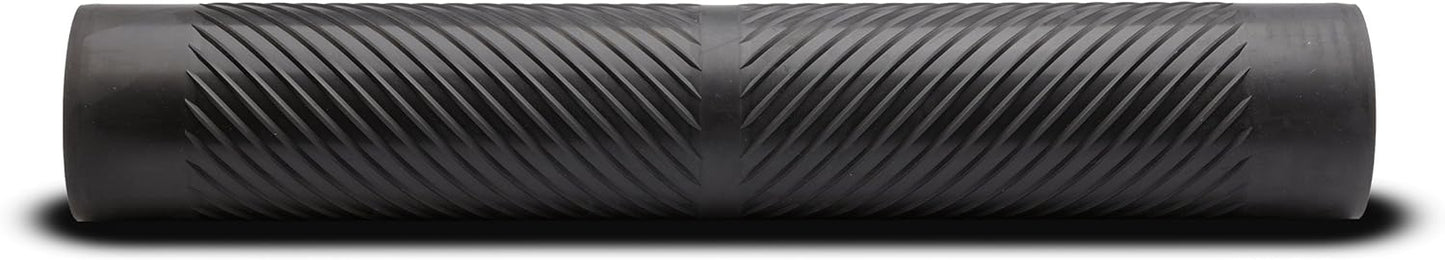 Alfombra Corredor Goma 27x10pulg Negro