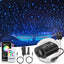 650 Luces estrella RGBW para auto y hogar con control