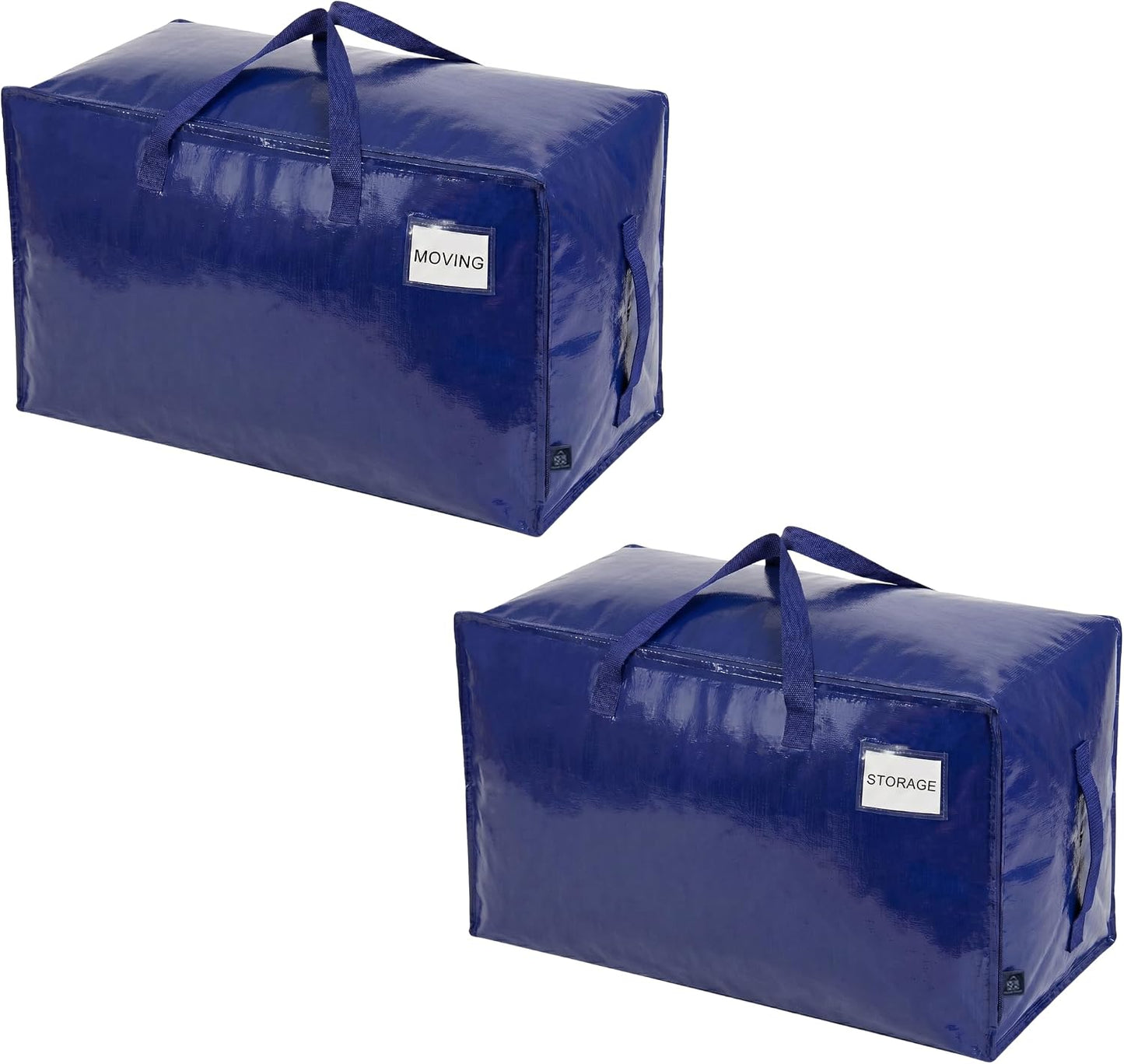 2 bolsas mudanza contenedores almacenamiento navideño