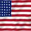 Bandera EE.UU. 3x5ft 48 estrellas poliéster doble costura