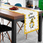 Camino mesa acuarela abeja decoración hogar 13x70pulg
