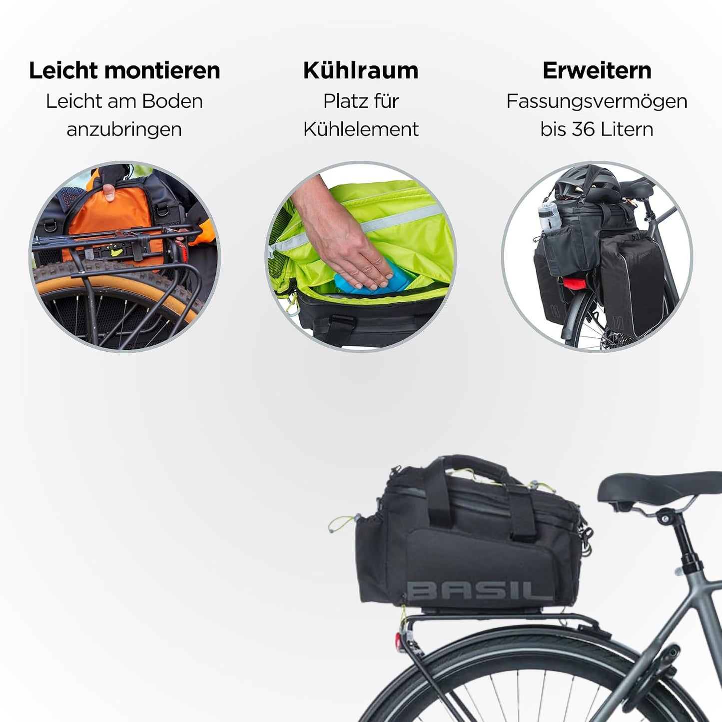 Bolsa bicicleta profesional comp Mik 9-36l impermeable