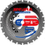 Hoja sierra circular 6-1/2pulg TCT 24T eje 5/8pulg metal