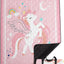 Manta picnic impermeable unicornios rosados para playa