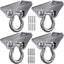 4 Colgadores Giratorios Acero Inox 1000lb para Columpio Yoga