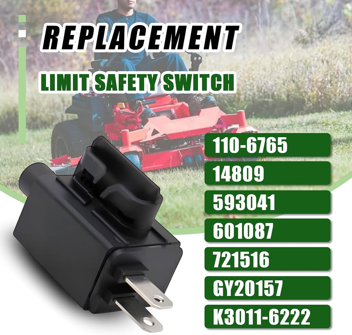 Interruptor límite para Exmark Toro 2 Uds