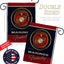 Pancarta doble cara USMC 13x18.5"