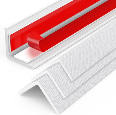Protectores esquina pared 48pulg x1.57pulg con pegamento