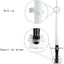 Soporte pared sable luz transparente 3 Uds