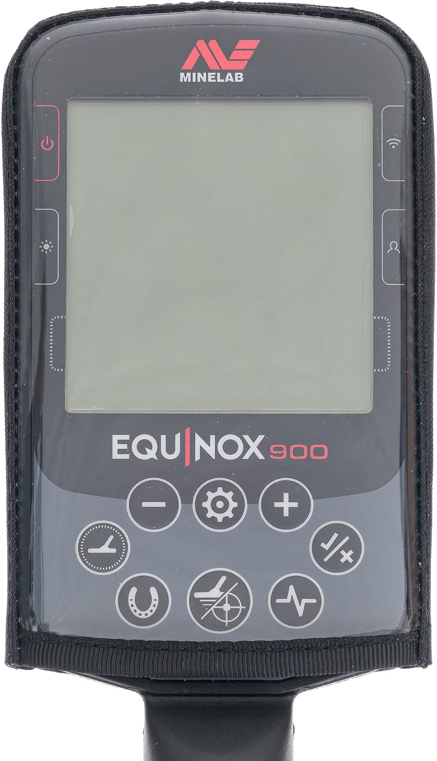 Cubierta Minelab Equinox 900 700 X-Terra PRO Control Box negro
