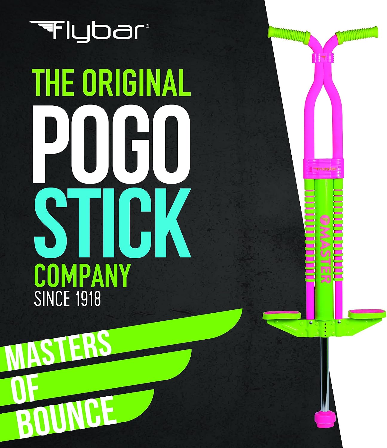 Pogo Stick para niños 9+ libras 80-160 con agarre fácil