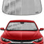 Parasol parabrisas Chevy Malibu 16-25 plateado/negro