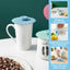 3 Fundas Girasol para Tazas con Tapas Silicona Reutilizables