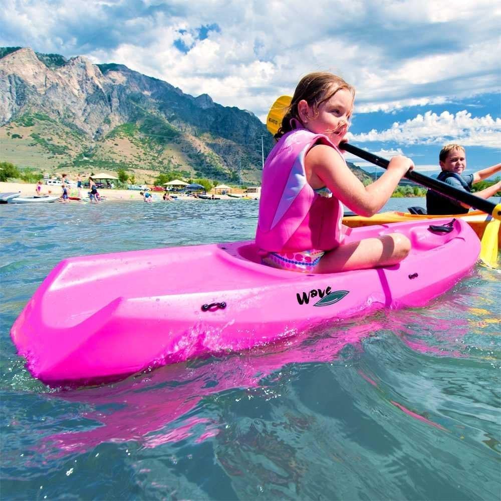 Kayak de olas para niños 6ft con paleta