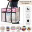 6 Bolsas PVC Transparente 40L con Cremallera Almacenamiento
