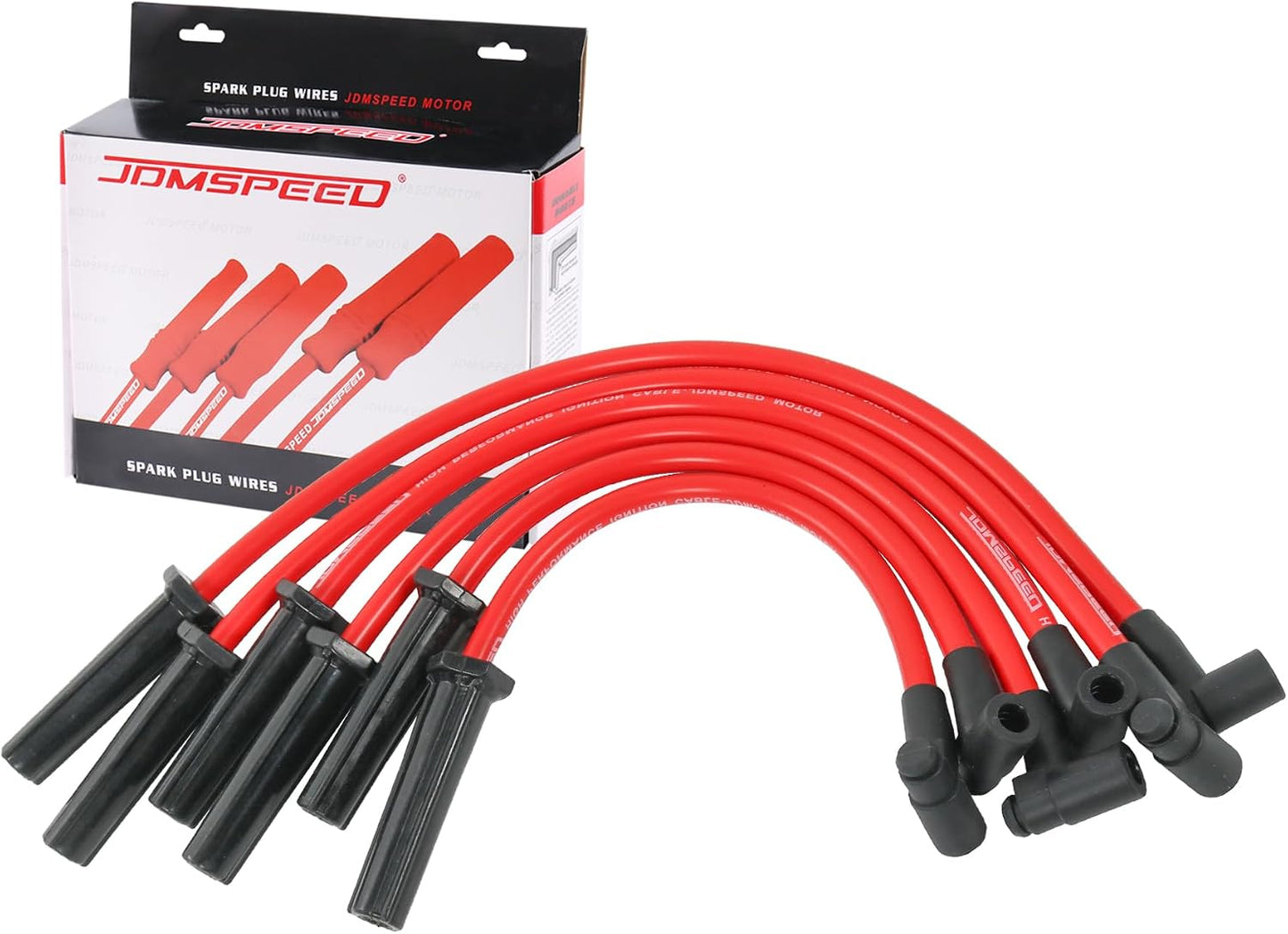 Set 6 Pzas Cables Bujía 10.2mm Silicona para Jeep AMC