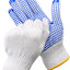 Guantes seguridad antideslizantes poliéster 12 pares