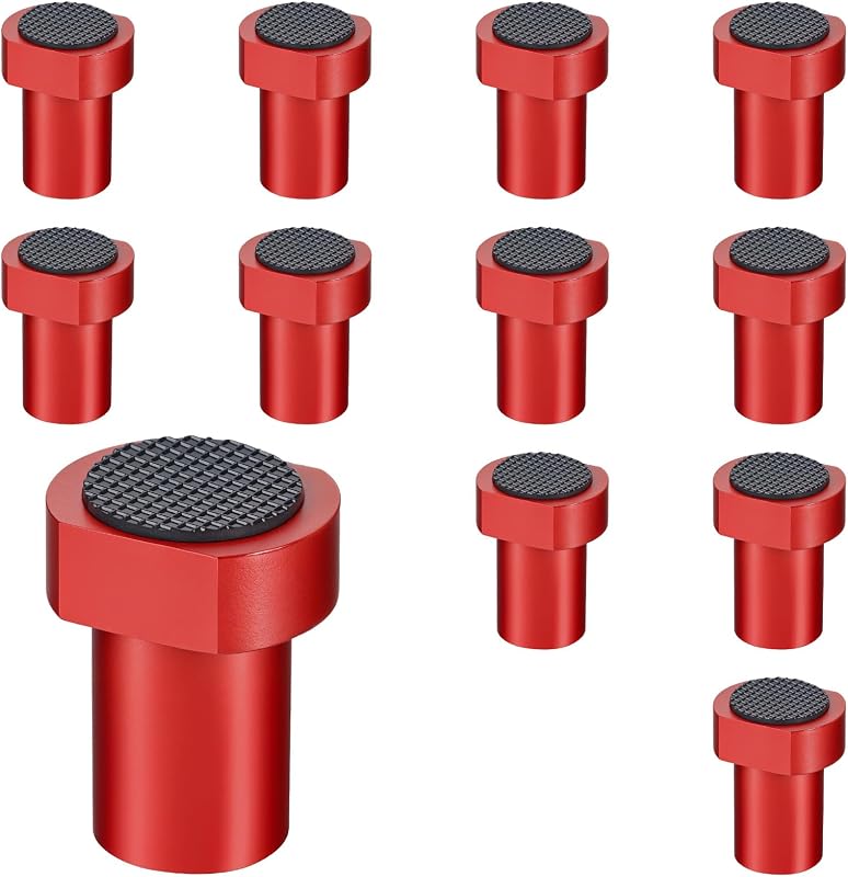 12 Abrazaderas Antiderrap Aluminio 3/4pulg Banco MFT