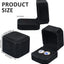 24 Cajas Terriplejo para Anillos Boda 2.13x1.97" Negro