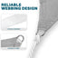 Toldo parasol rectangular 12x14ft para patio jardín gris