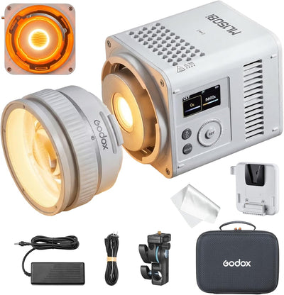 Luz LED bicolor 2800K-6500K soporte control NFC
