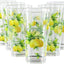 Set 6 vasos acrílicos 19oz sin BPA para interiores y exteriores