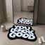 Alfombra baño 25x21" microfibra suave antiderrap lavable