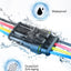 Conector 4 pines impermeable 16 AWG para coche camión barco