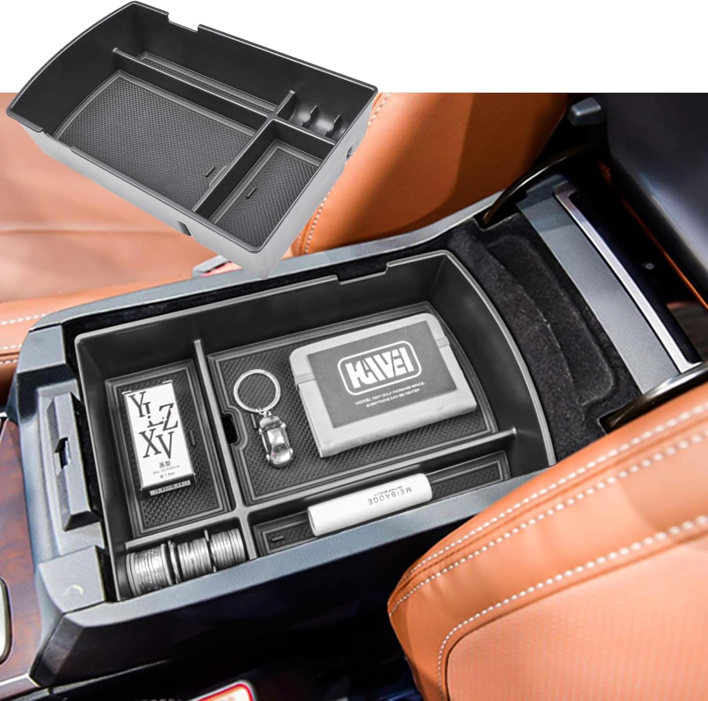 Bandeja organizadora consola central Subaru Ascent 19-25