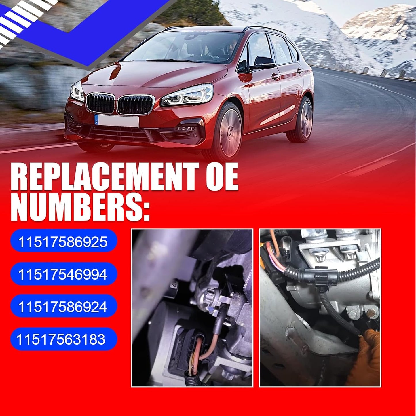 Arnés cableado bomba agua motor BMW 128I 325XI X3 X5 3.0SI