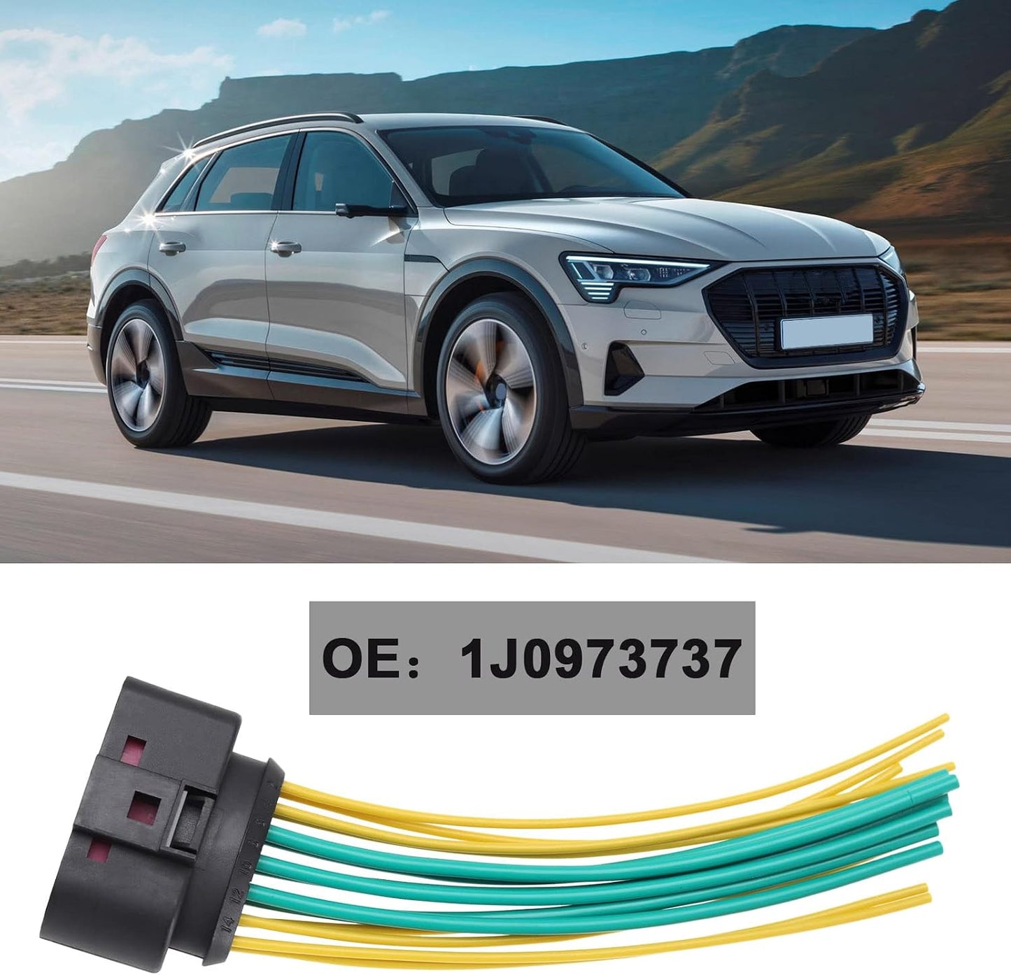 Conector enchufe xenón faros 14 pines comp VW Audi Skoda