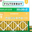 Filtro aire MERV 11 20x20" para mascotas alergias 2 pzas