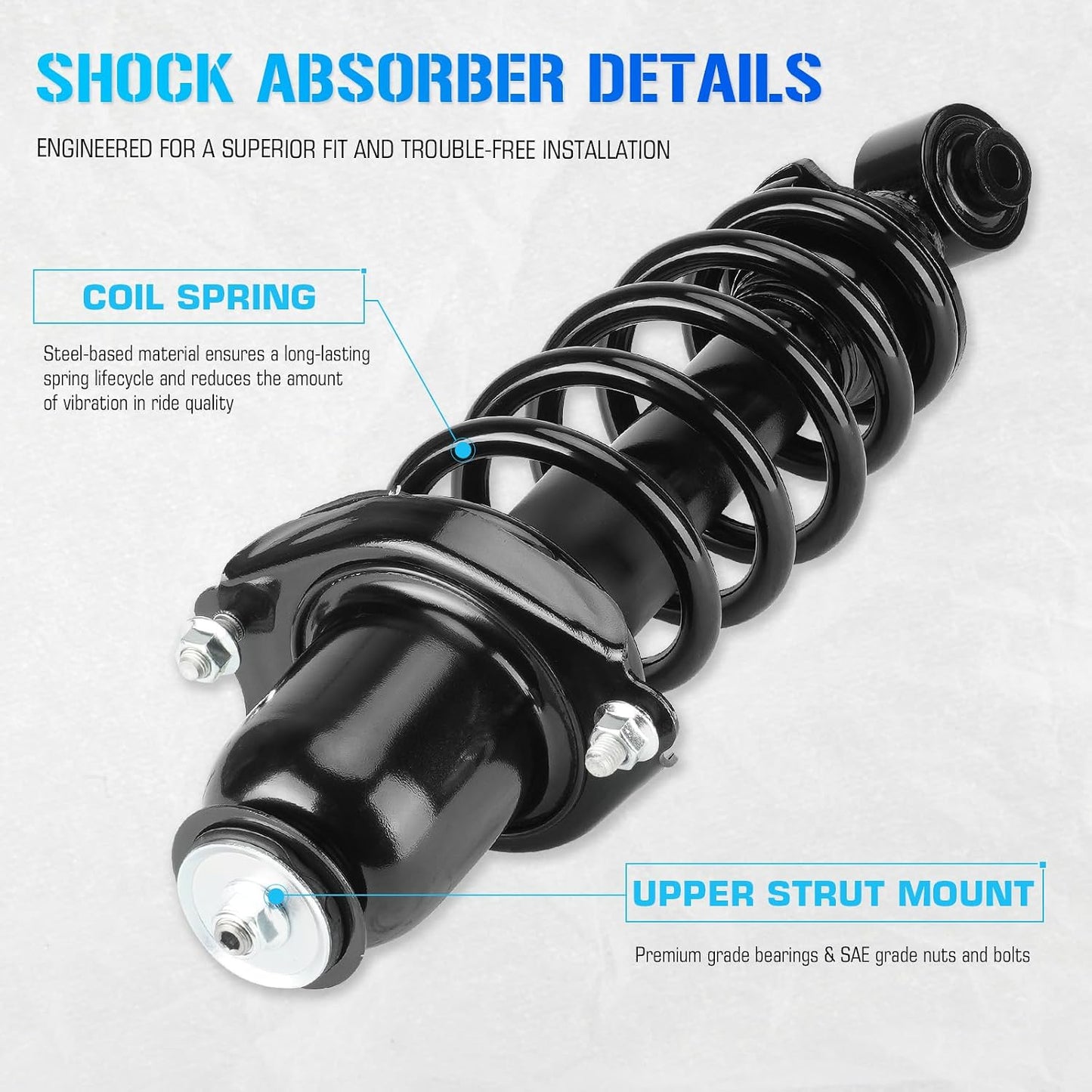 Suspensiones traseras resorte helicoidal Scion tC 05-10 set
