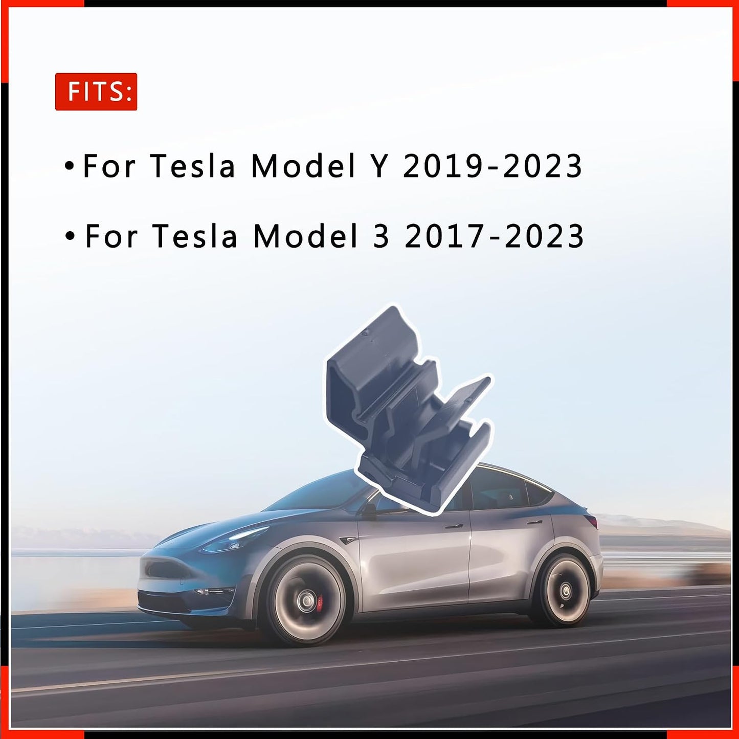 20 Pzas Clip Frunk Tesla Modelo 3