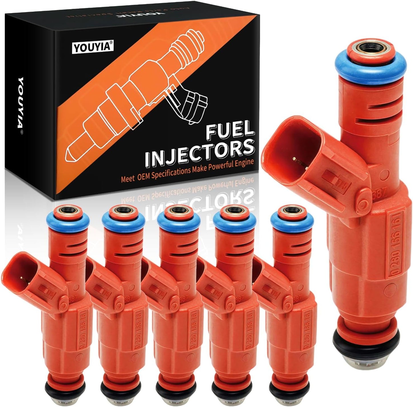 Inyectores combustible 6 Pzas Jeep Grand Cherokee Wrangler