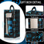 24 Tazas Set 24oz con Tapas y Popotes Reutilizables