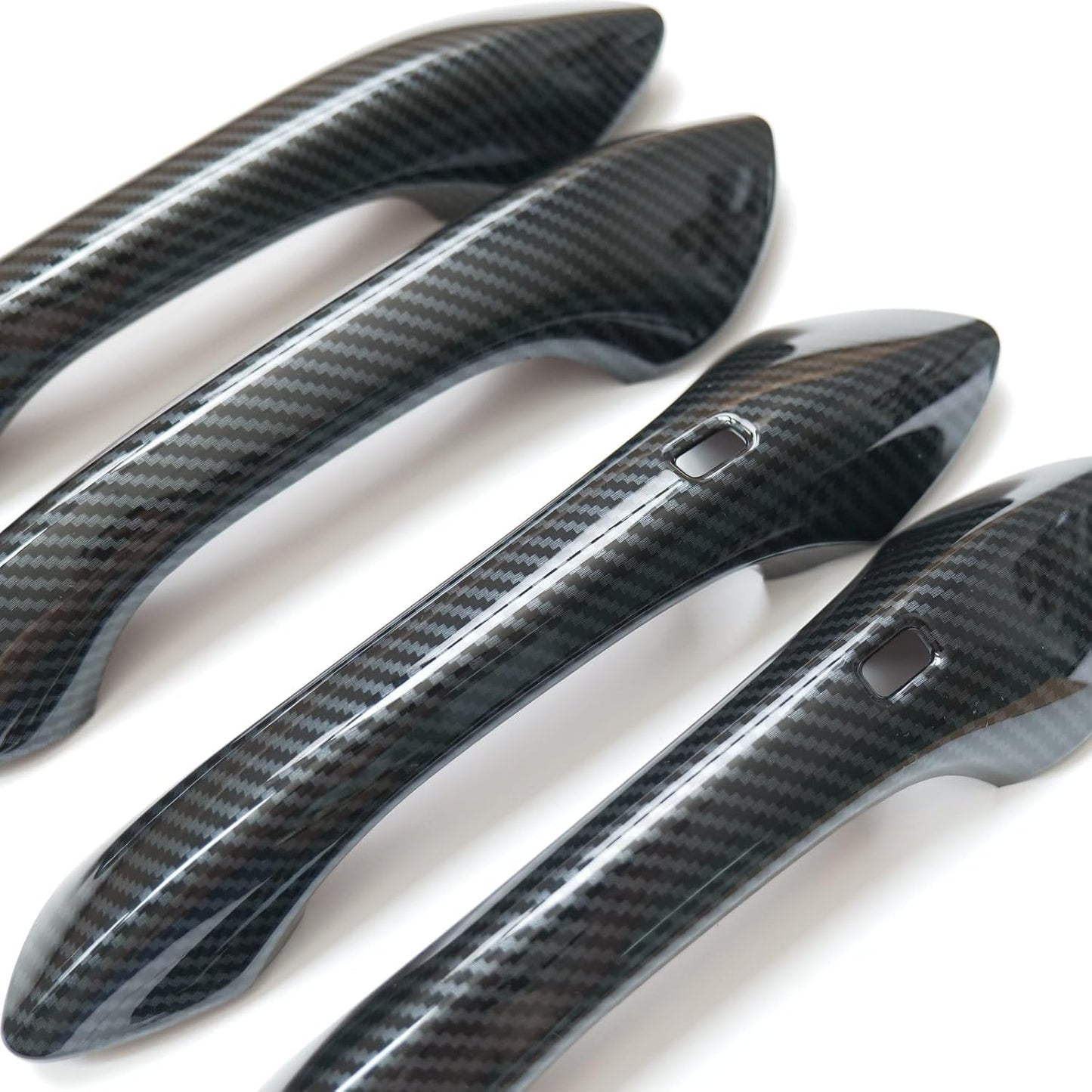 Cubierta manija puerta fibra carbono Chevy TRAX 24-25