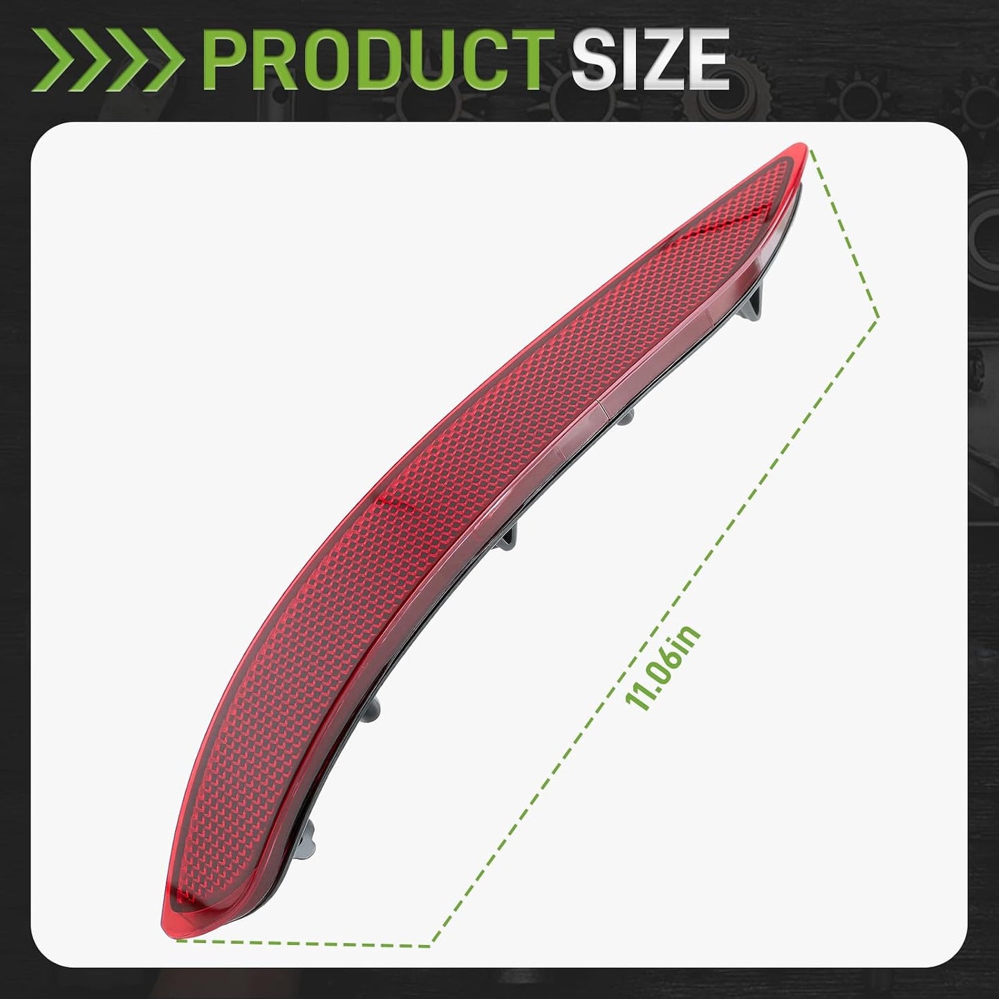 Funda reflectante parachoques Chevy Equinox