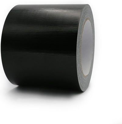 Cinta adhesiva negra 4pulg x33yd 8.5mil impermeable