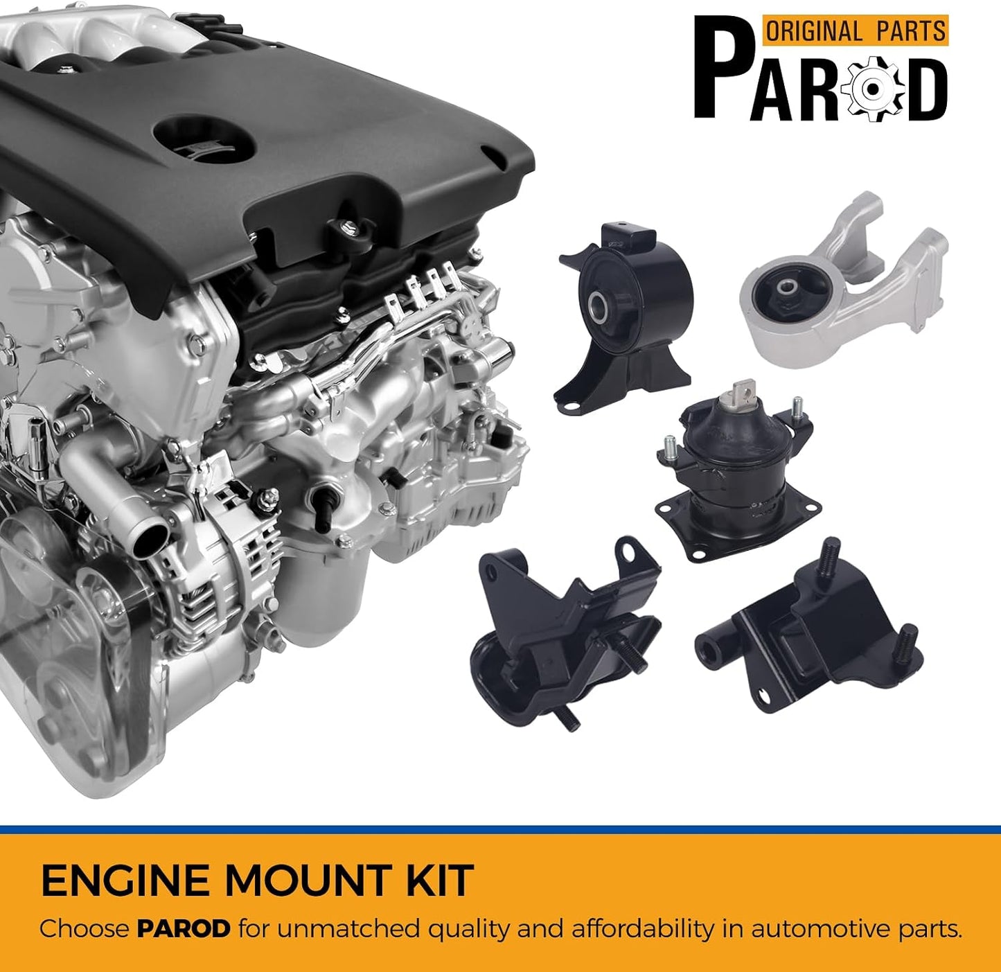 5 Pzas Soporte Motor Comp Honda Odyssey 08-10