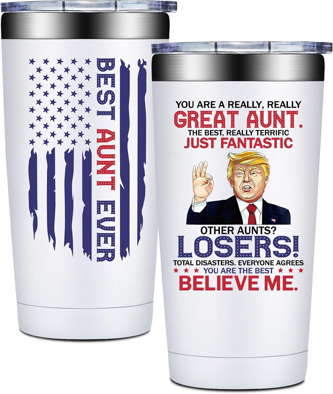 Vaso 20oz regalo para tía Navidad