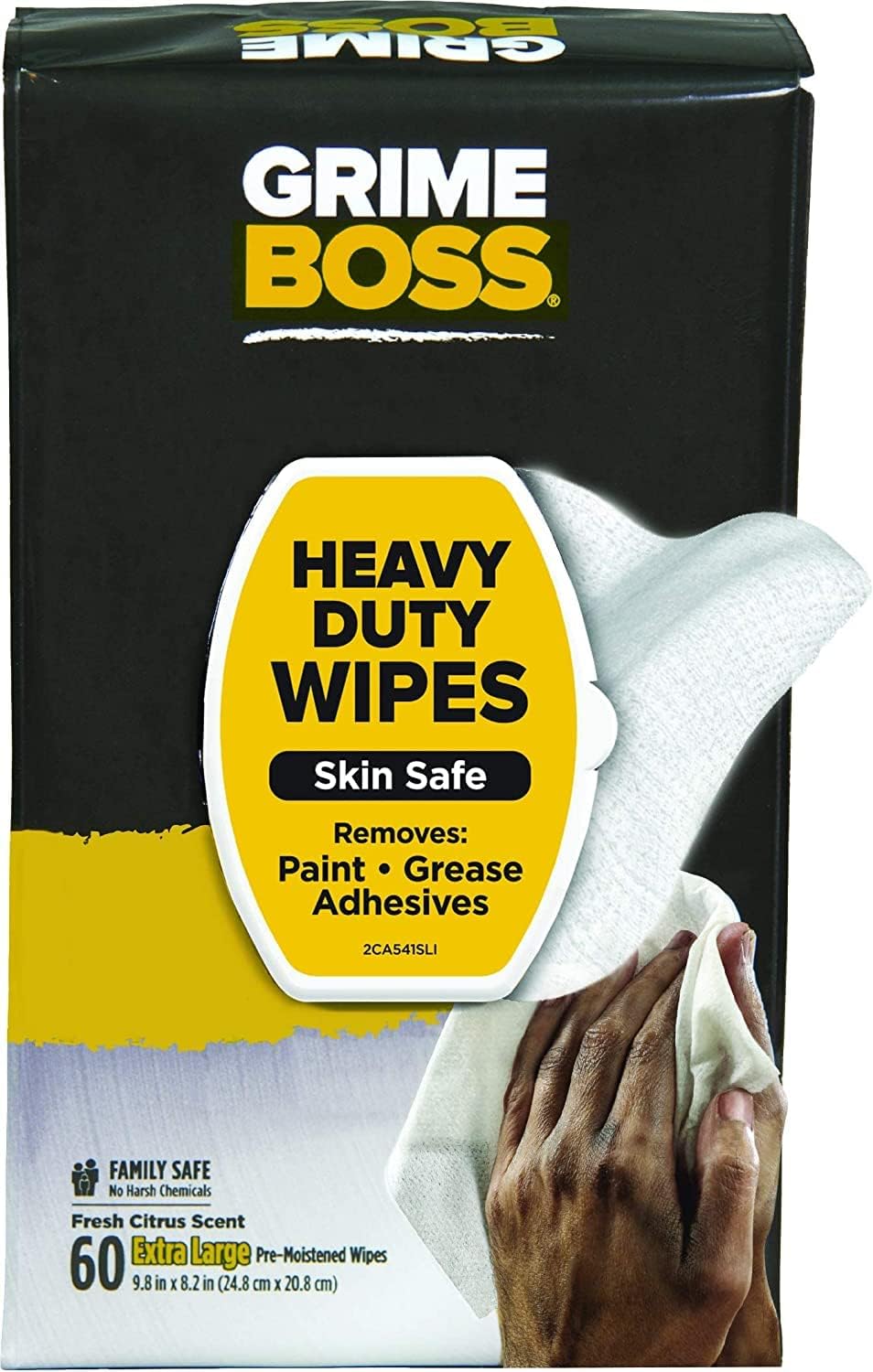 Toallitas limpieza manos resistentes blancas 60uds