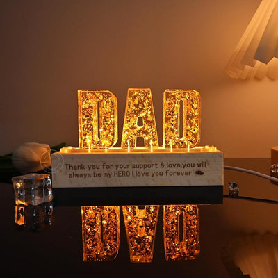 Luz nocturna LED regalo para papá hijo hija decoración hogar