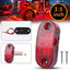 10 Pzas Luces LED Remolque 2.5" Rojo DC12-24V Impermeable