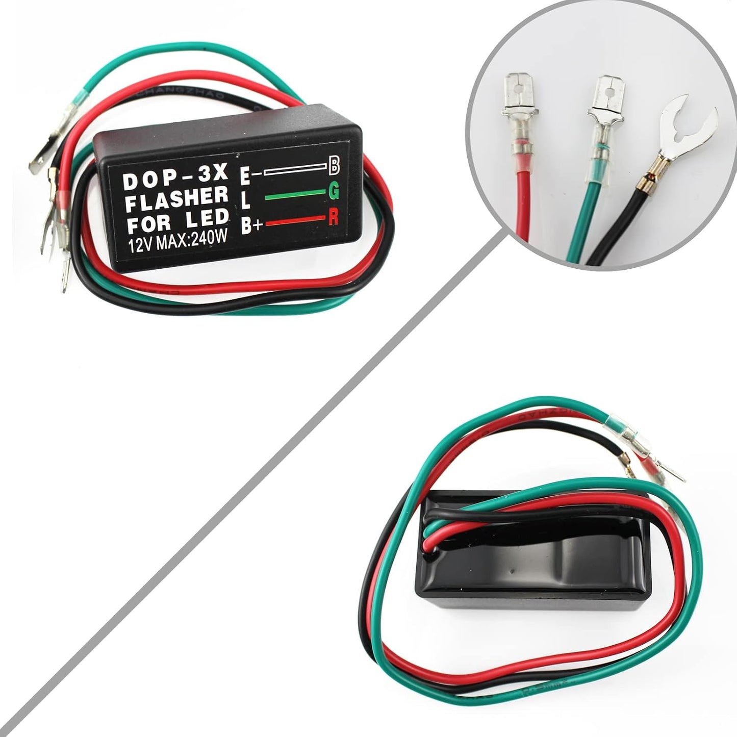 Interruptor basculante señal giro ATV UTV RV barco 4 pines