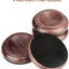 4 Pzas Tazas Ruedas Madera Fieltro Antiderrap