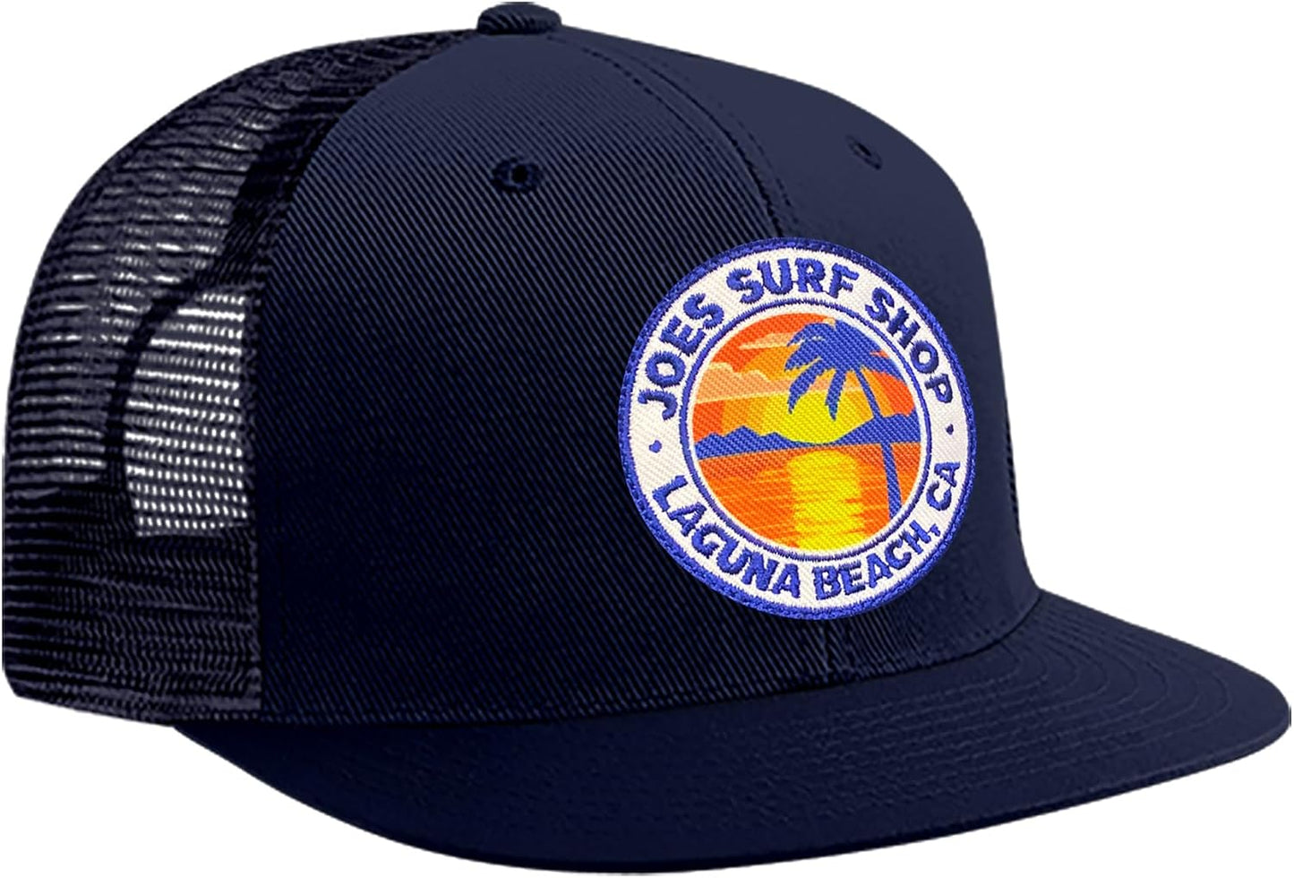 Colección sombreros con parche factura plana