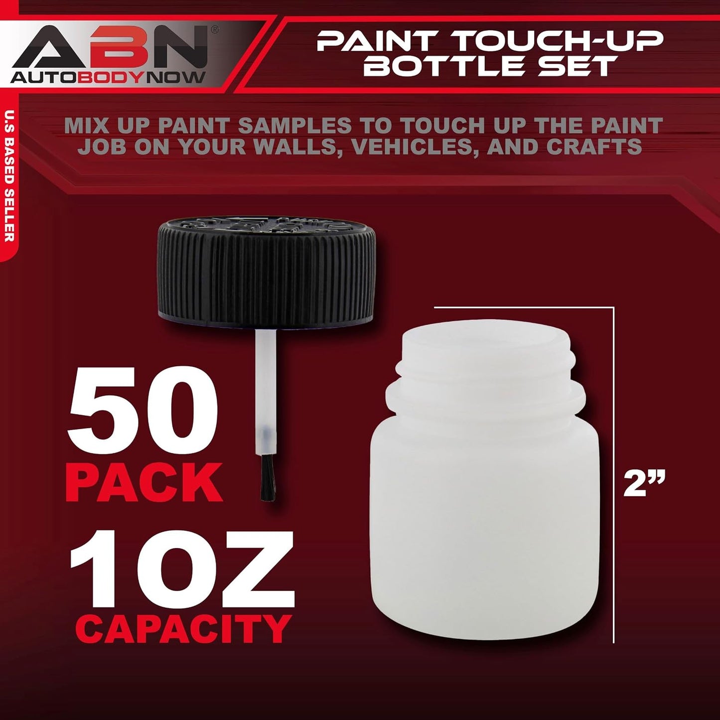 Pack 50 botellas pintura 1.0oz pincel y mezcla mármol