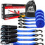 Correas trinquete 4uds 10ft 300lb para UTV ATV camioneta
